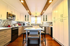Endless Summer Renovated Home 100 Feet to Beach with Fenced Yard Grill